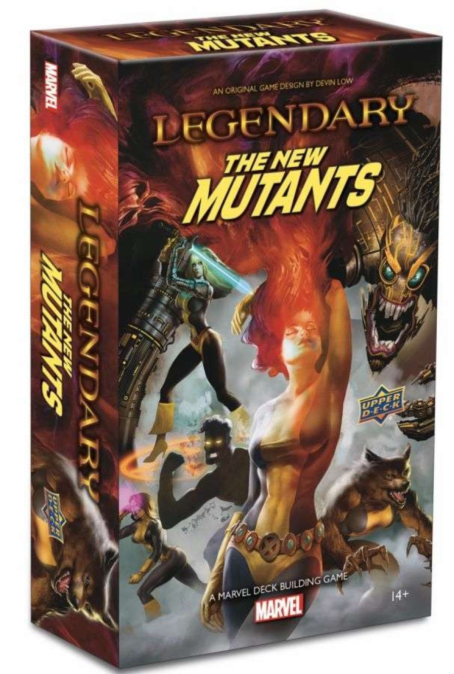 Card Games * | Sale Marvel Legendarynew Mutants Deckbuilding Game Expansion