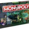 Board Games * | Lower Selling Prices Monopolyrick And Morty Edition