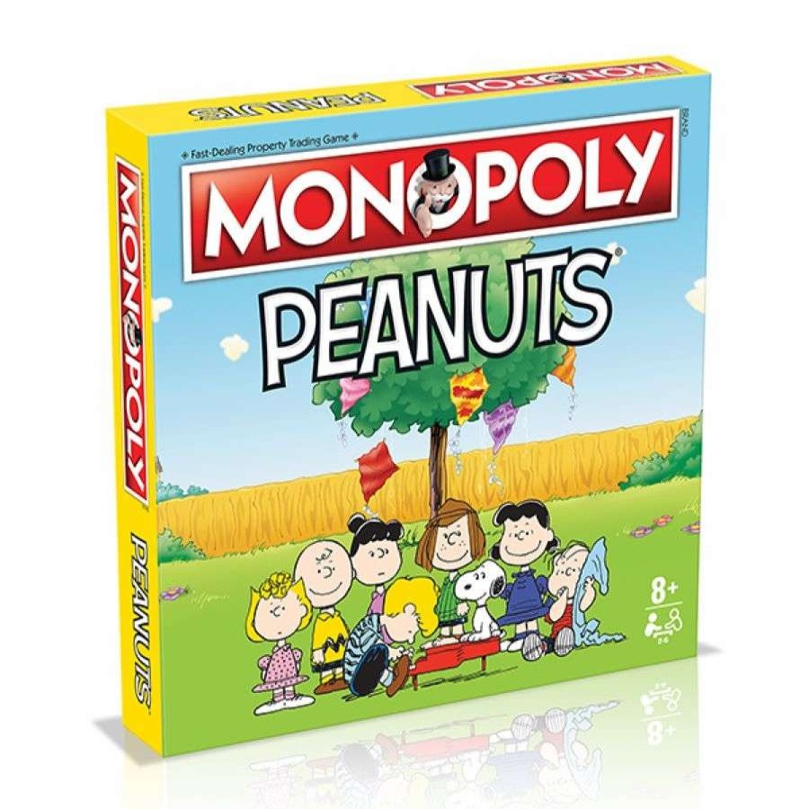 Board Games * | Sale Merchandise Monopolypeanuts Edition