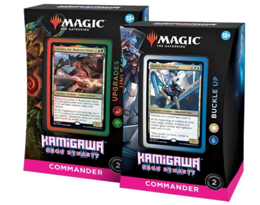 Magic The Gathering * | For Sale Magic: The Gathering Magic The Gatheringkamigawa: Neon Destiny Commander Decks