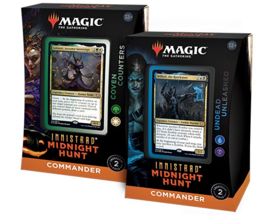 Magic The Gathering * | Quick Delivery Magic The Gatheringinnistrad Midnight Hunt Commander Decks