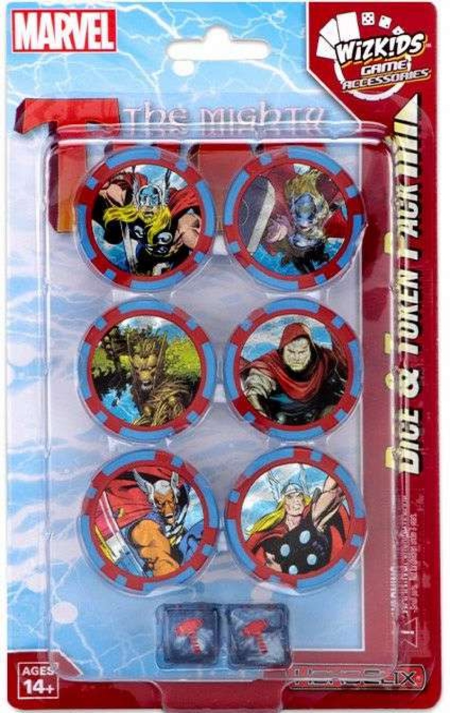 Heroclix * | Online Sales Heroclixthe Mighty Thor Dice & Token Pack