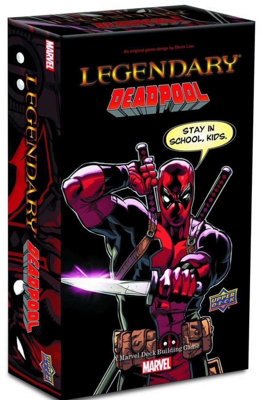 Card Games * | Hot Sale Marvel Legendarydeadpool Deckbuilding Game Expansion