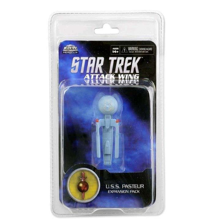 Miniatures Games * | Online Sales Star Trekattack Wing Wave 16 Uss Pasteur Expansion Pack