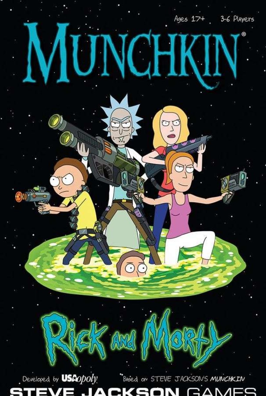 Card Games * | Offering Discounts Munchkinrick And Morty Edition