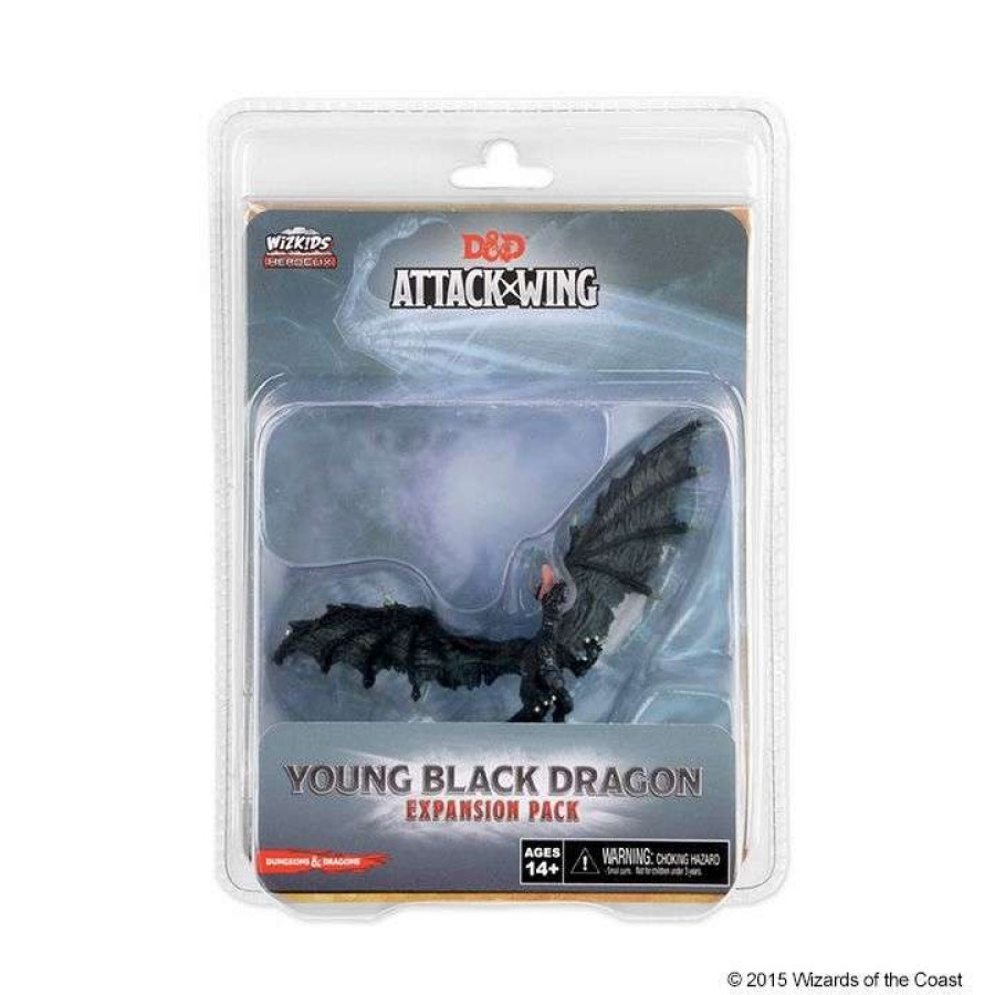 Miniatures Games * | On Sale Dungeons & Dragonsattack Wing Wave 9 Black Dragon Expansion Pack