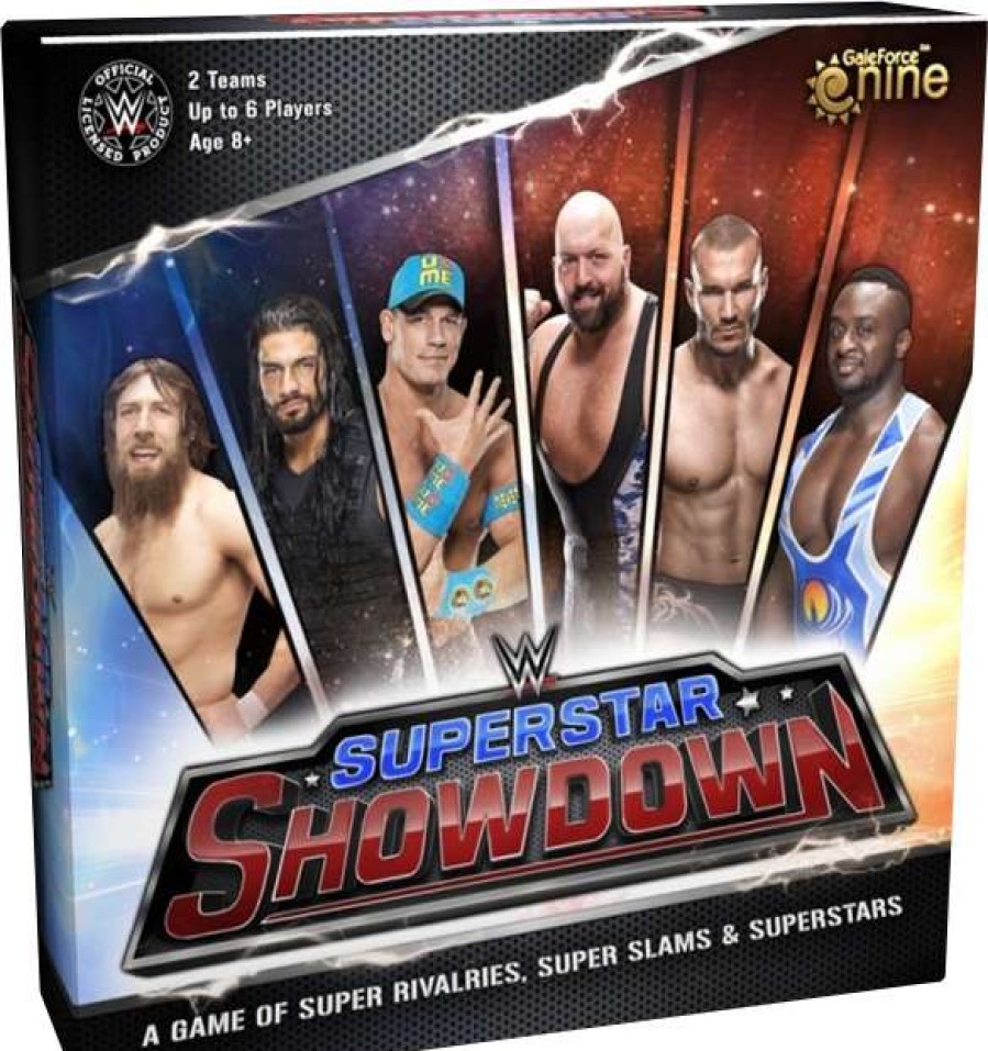 Board Games * | Online Store Wwesuperstar Showdown Board Game