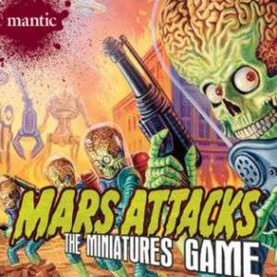 Board Games * | Sells Cheap Mars Attacksminiatures Board Game