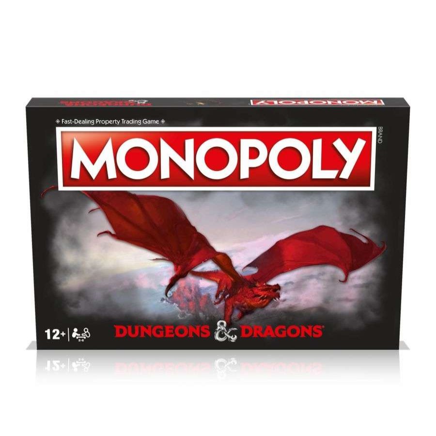 Board Games * | Offering Discounts Board Games Monopoly Dungeons & Dragons Edition