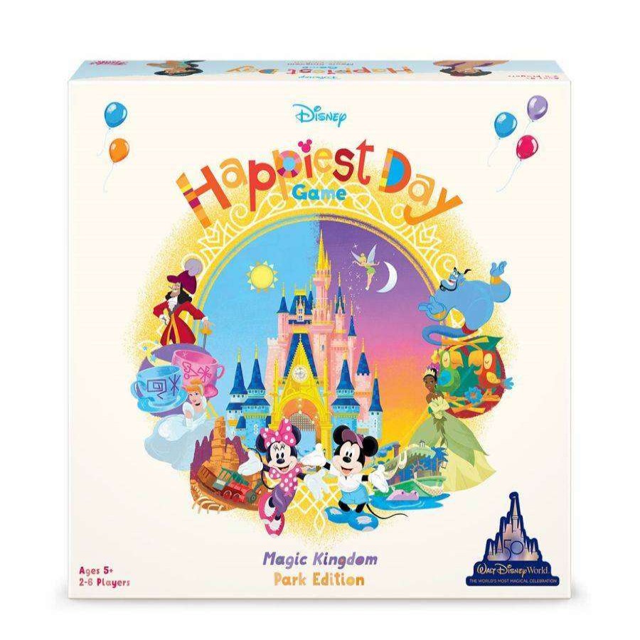 Board Games * | The Best Choice Disneyhappiest Day Magic Kingdom Park Board Game