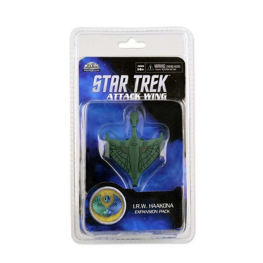 Miniatures Games * | Reasonable Price Star Trekattack Wing Wave 12 Irw Haakona Expansion Pack