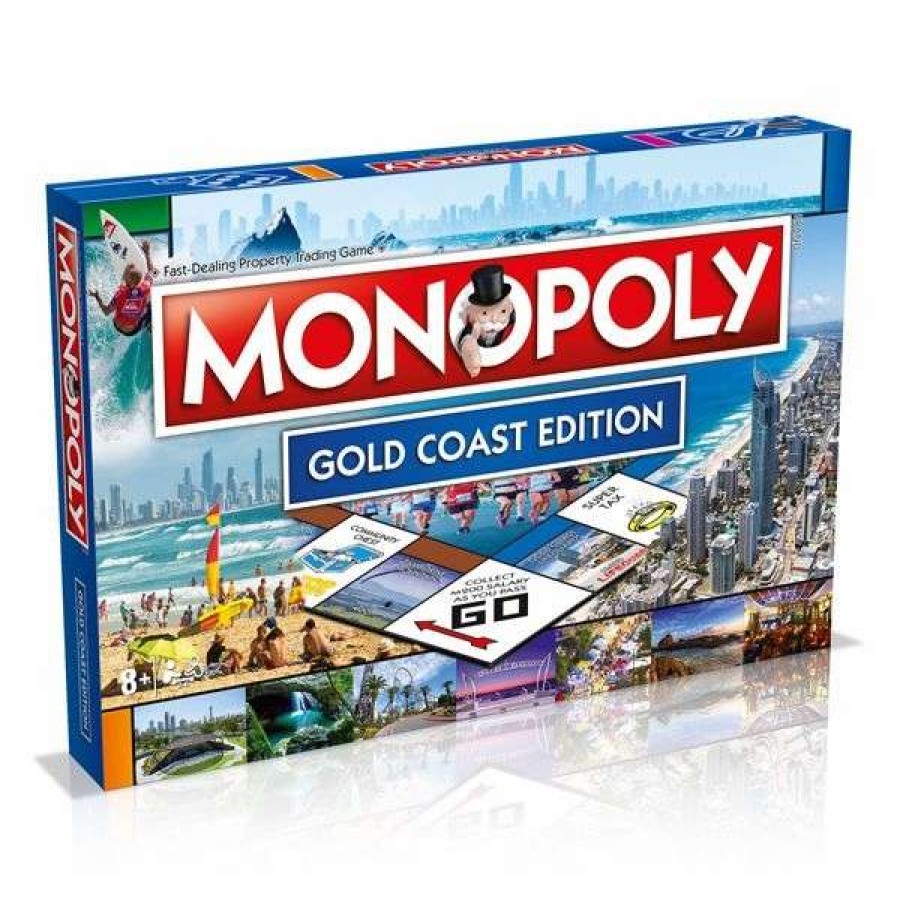 Board Games * | With A Discount Monopolygold Coast Edition