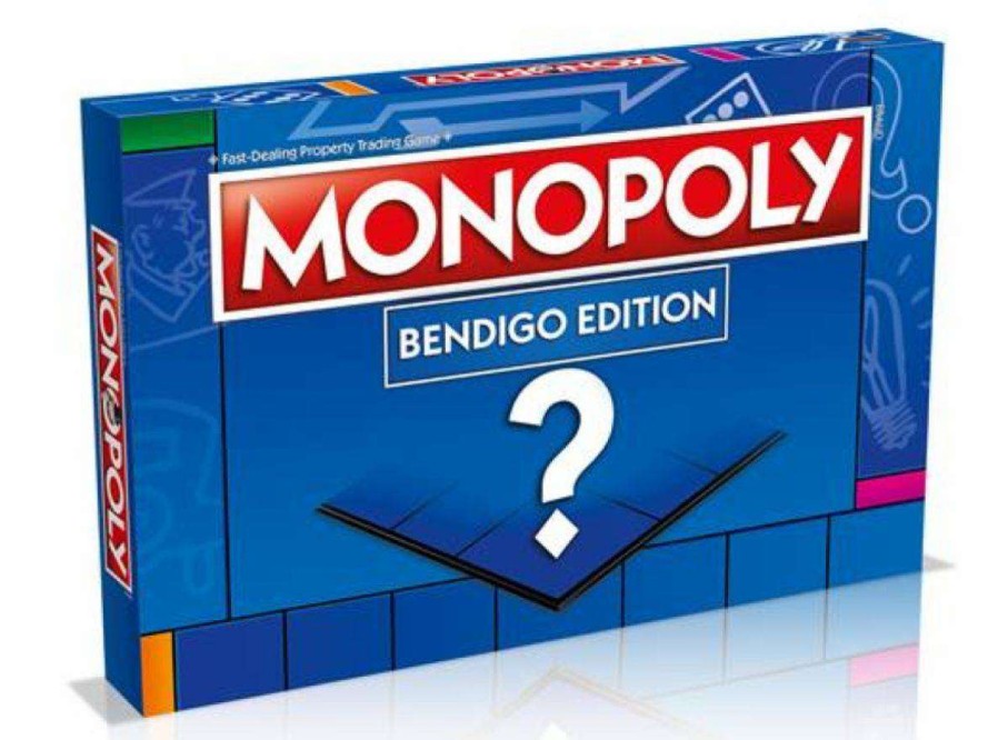 Board Games * | Sale Merchandise Board Games Monopoly Bendigo Edition