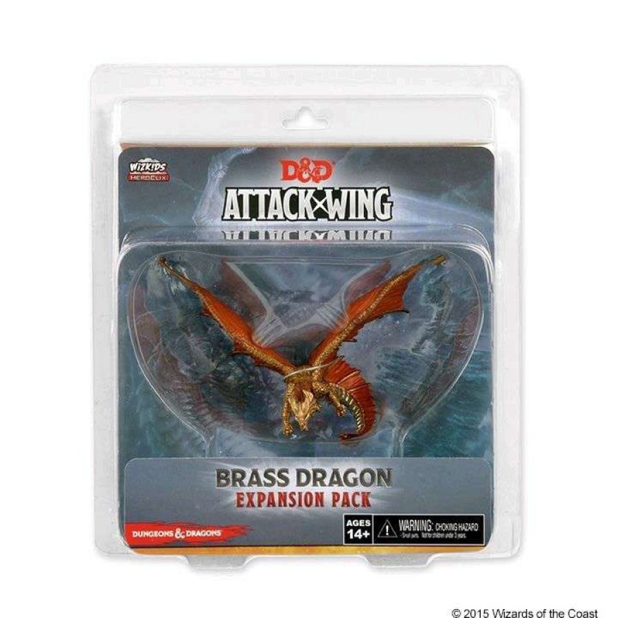 Miniatures Games * | Online Sales Dungeons & Dragonsattack Wing Wave 8 Brass Dragon Expansion Pack