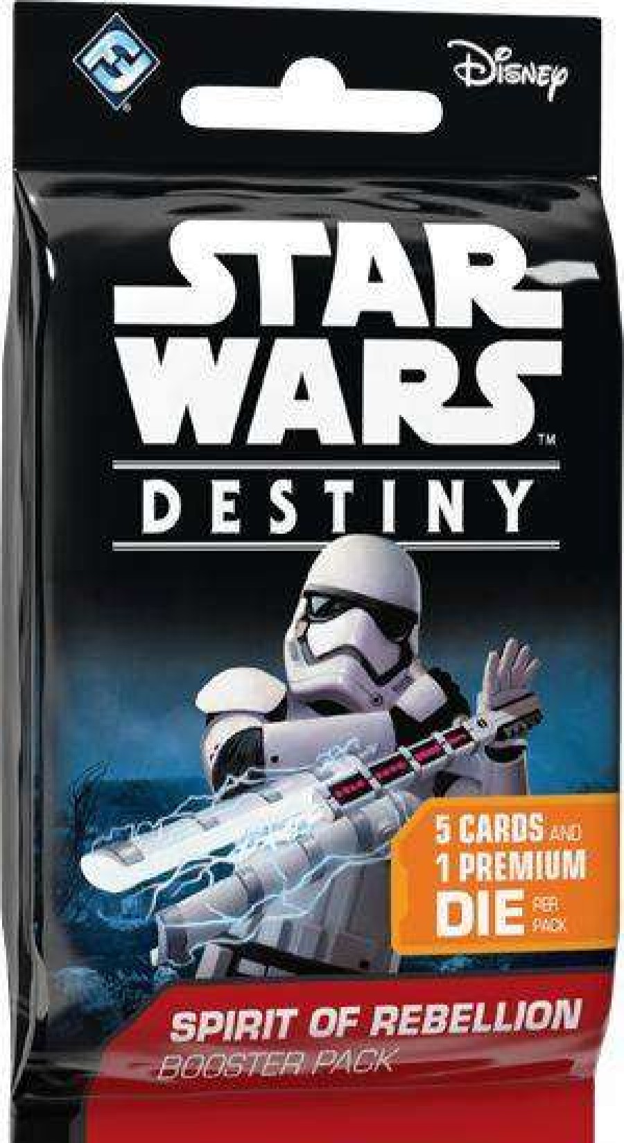 Dice Games * | Lower Selling Prices Dice Games Star Wars Destiny Spirit Of Rebellion Booster Pack (Gravity Feed Of 36)