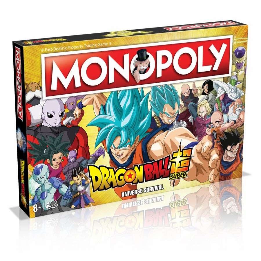 Board Games * | Discount Monopolydragon Ball Super Edition