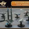 Board Games * | Lower Selling Prices Board Games Firefly The Game Customisable Ship Models