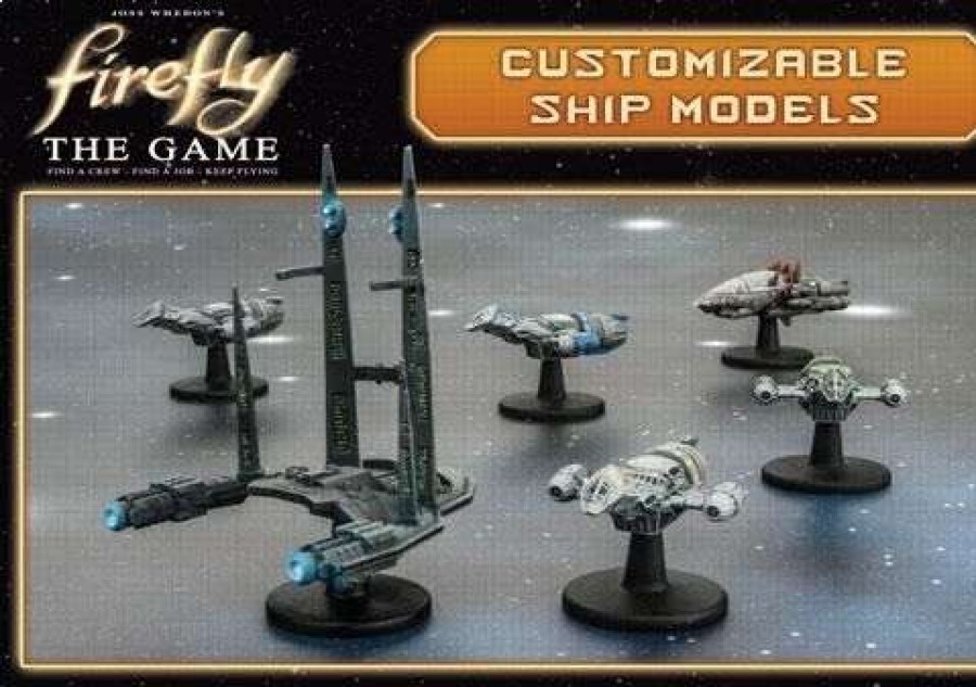 Board Games * | Lower Selling Prices Board Games Firefly The Game Customisable Ship Models