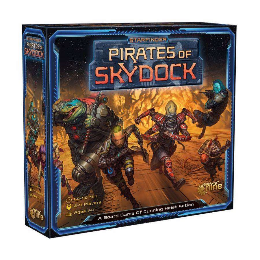 Board Games * | The Best Choice Starfinderpirates Of The Skydock Board Game