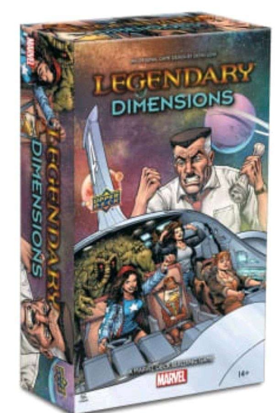 Card Games * | Best Sale Marvel Legendarydimensions Deckbuilding Game Expansion