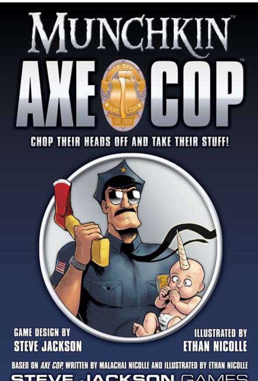 Card Games * | Large Choice Munchkinmunchkin Axe Cop