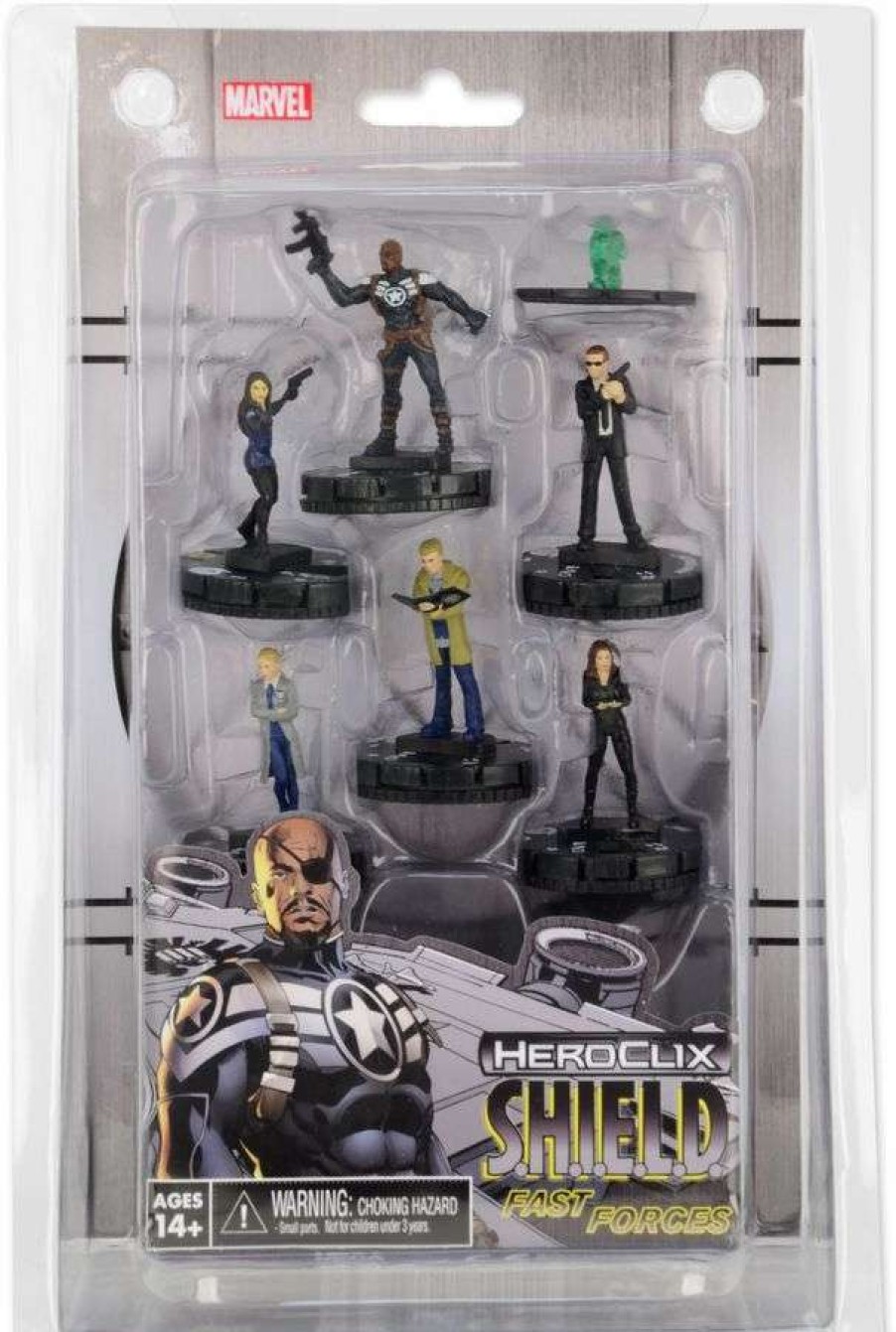 Heroclix * | Discount Heroclixnick Fury Agent Of Shield Fast Forces 6 Pack