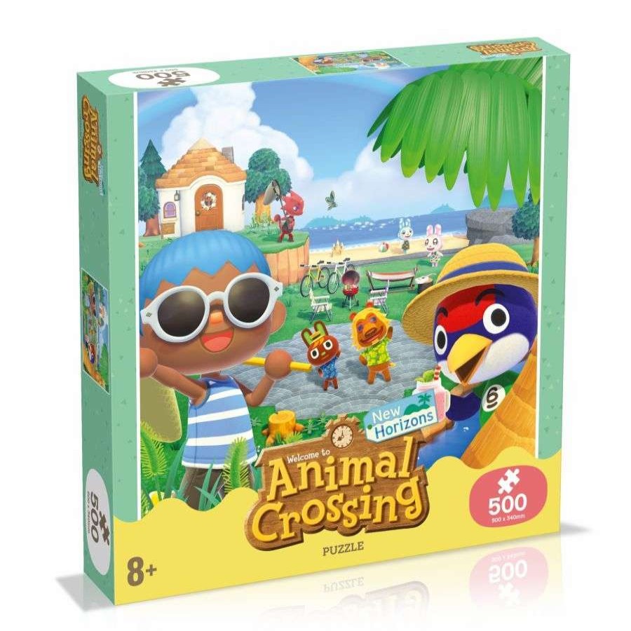 Puzzles * | Offering Discounts Animal Crossing500 Piece Jigsaw Puzzle