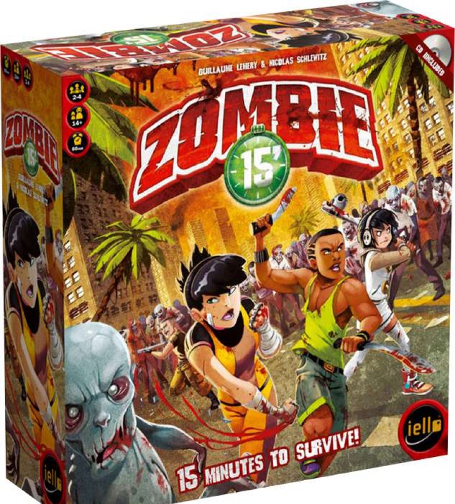 Board Games * | Reduction In Price Zombie 15' Board Game