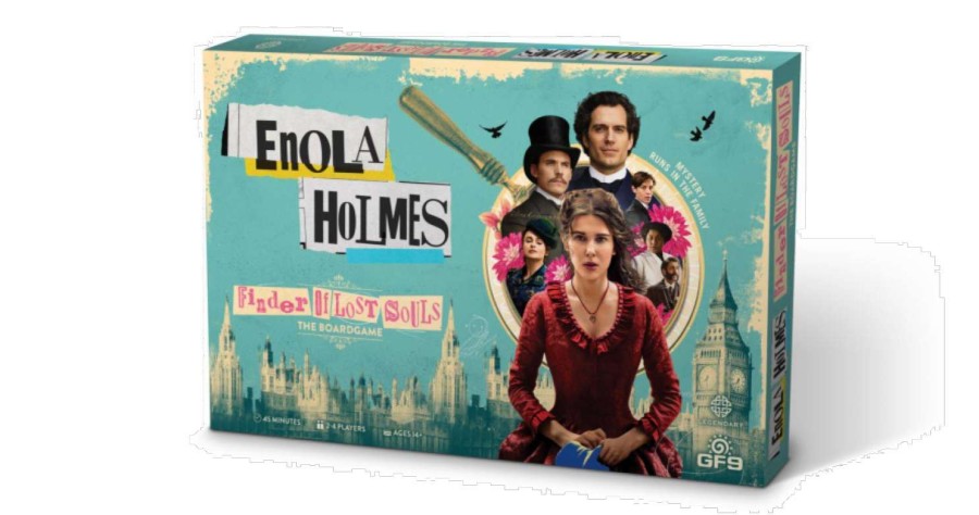 Board Games * | Discount Enola Holmesfinder Of Lost Souls Board Game