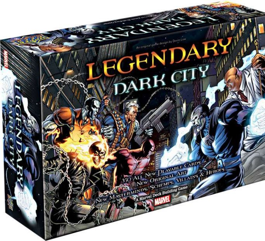 Card Games * | Best Price Guaranteed Marvel Legendarydark City Deckbuilding Game Expansion