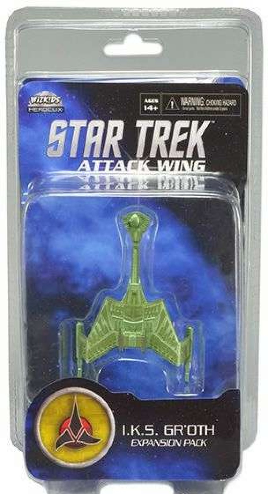 Miniatures Games * | Reduction In Price Star Trekattack Wing Wave 0 Iks Gr'Oth Expansion Pack