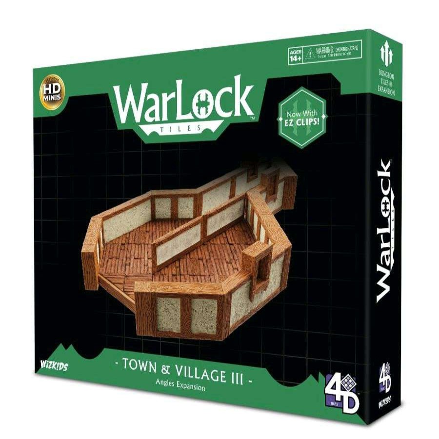 Role Play Games * | Online Store Warlock Tilestown & Village 3 Angles