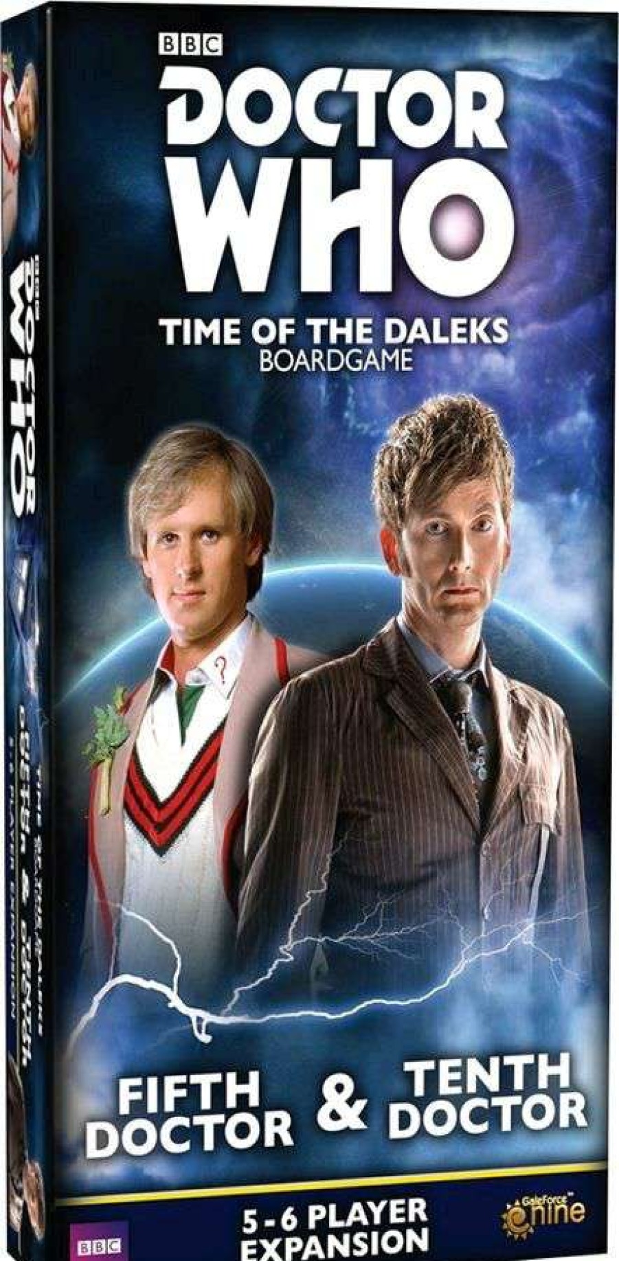 Board Games * | Hot Sale Doctor Whotime Of The Daleks Fifth & Tenth Doctor Expansion