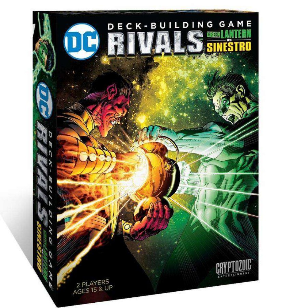 Card Games * | Bargain Sale Dc Comics Deckbuilding Gamerivals Green Lantern Vs Sinestro