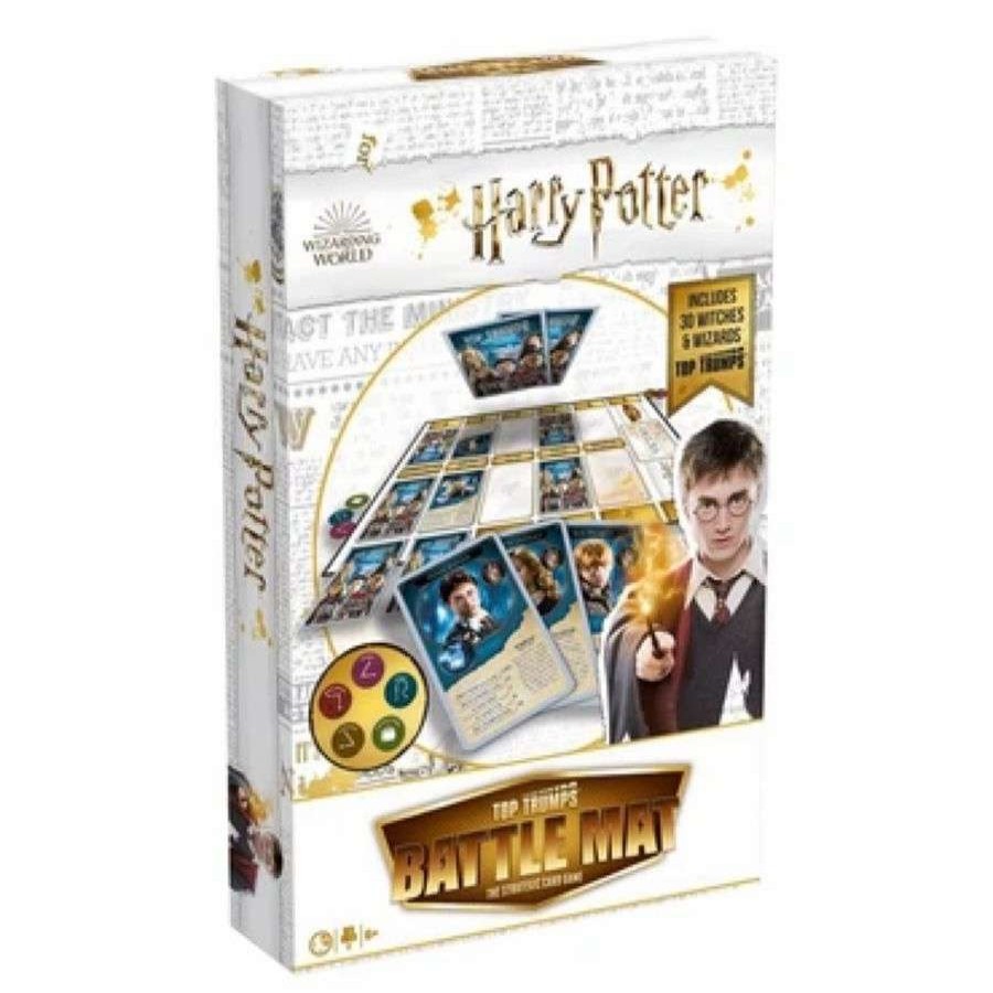 Card Games * | With A Discount Top Trumpsharry Potter Battlemat Game