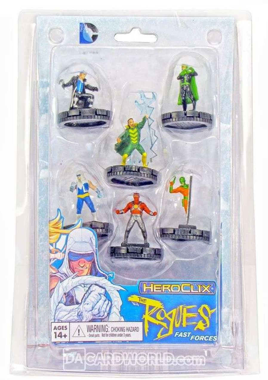 Heroclix * | Reasonable Price Heroclixdc Comics The Flash "The Rogues" Fast Forces 6Pack