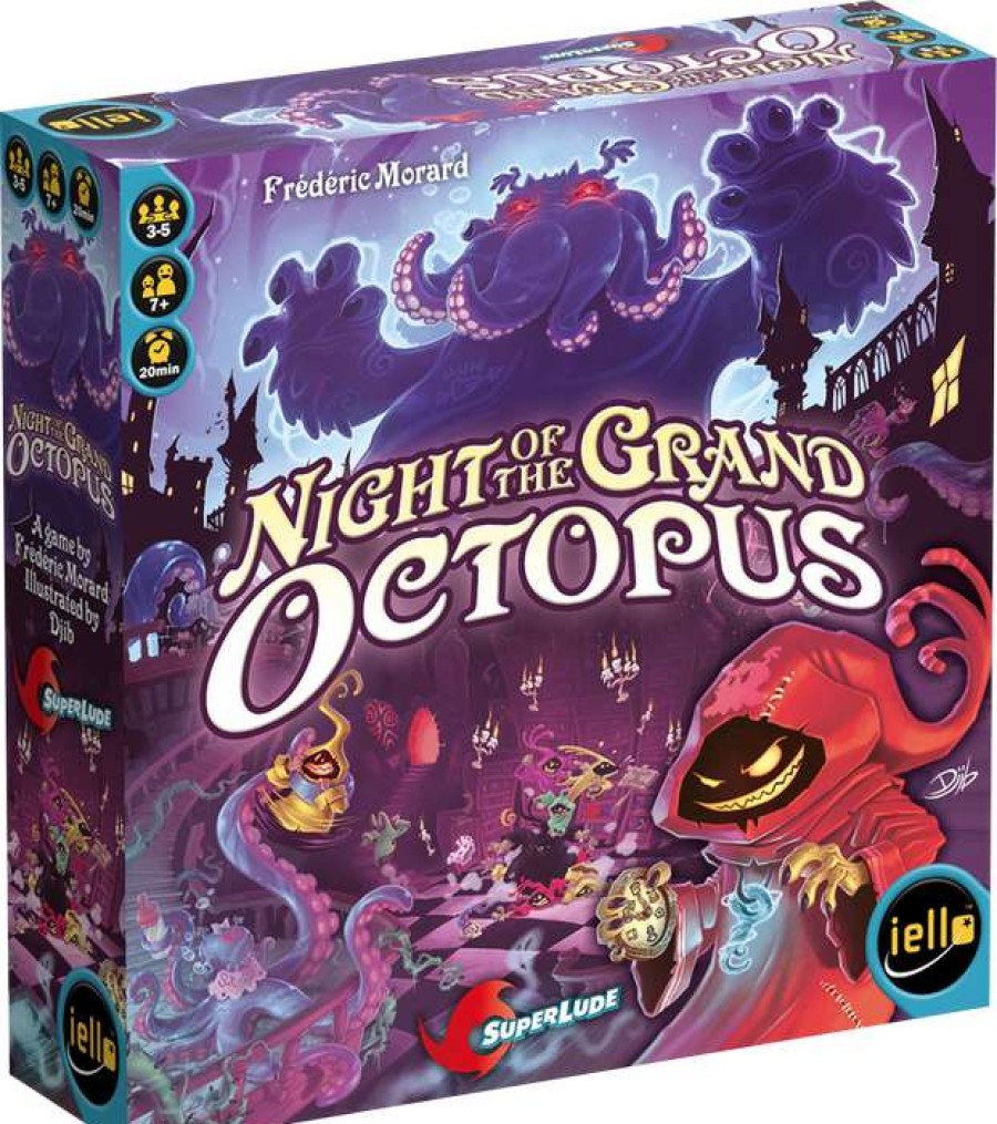 Board Games * | The Best Choice Night Of The Grand Octopusboard Game