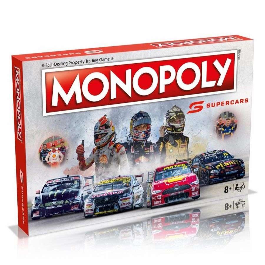 Board Games * | Quick Delivery Monopolysupercars Edition