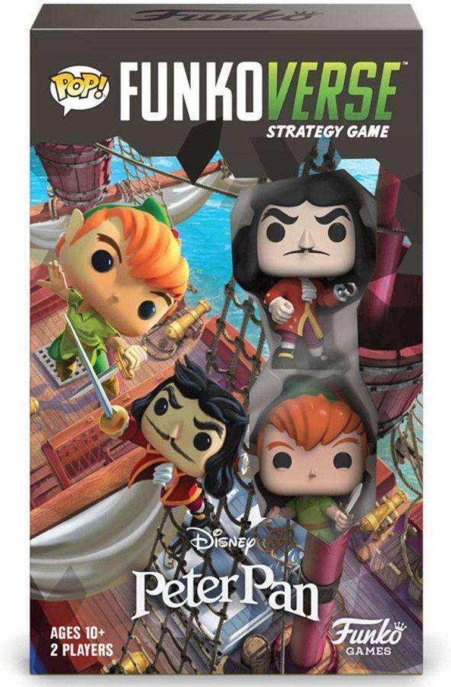 Board Games * | Quick Delivery Funkoversepeter Pan 100 2Pack Expandalone Game