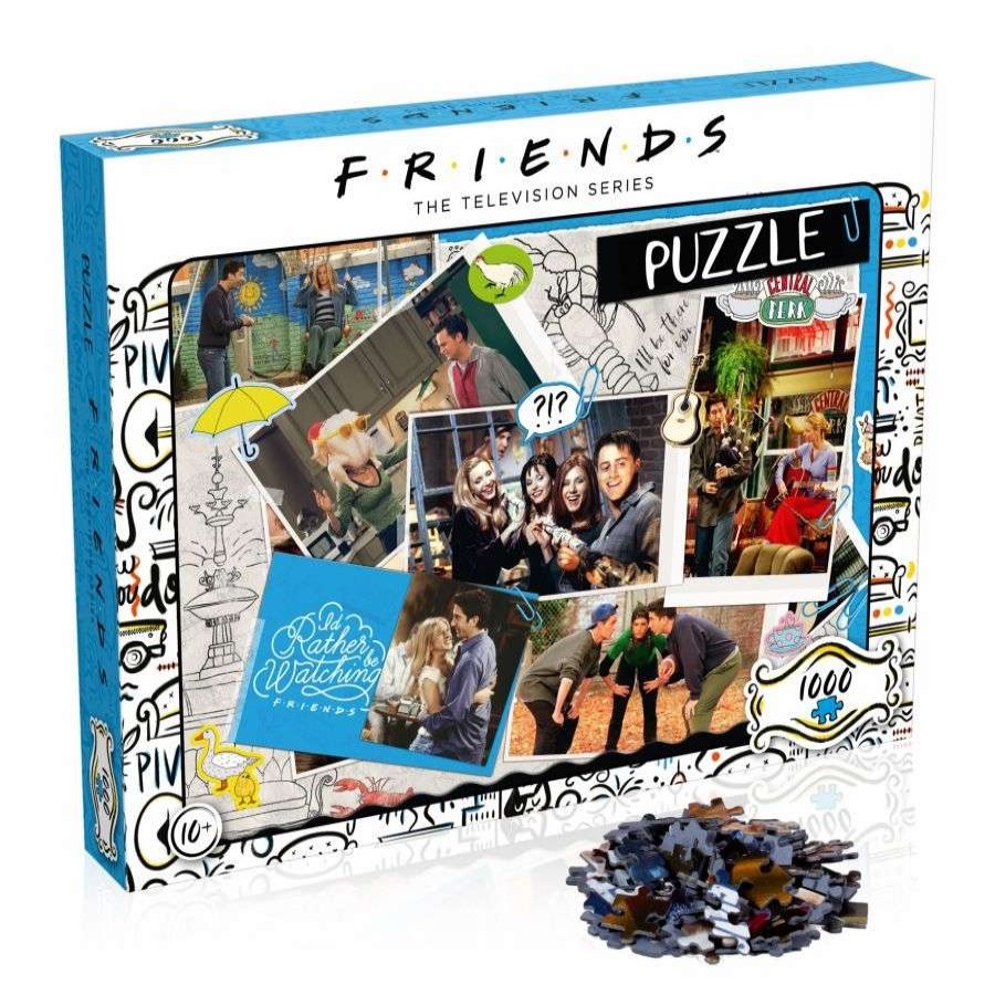 Puzzles * | Discounts Puzzles Friends Scrapbook 1000 Piece Jigsaw Puzzle