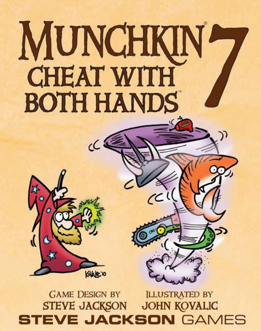 Card Games * | Lower Selling Prices Munchkinmunchkin 7 Cheat With Both Hands Expansion