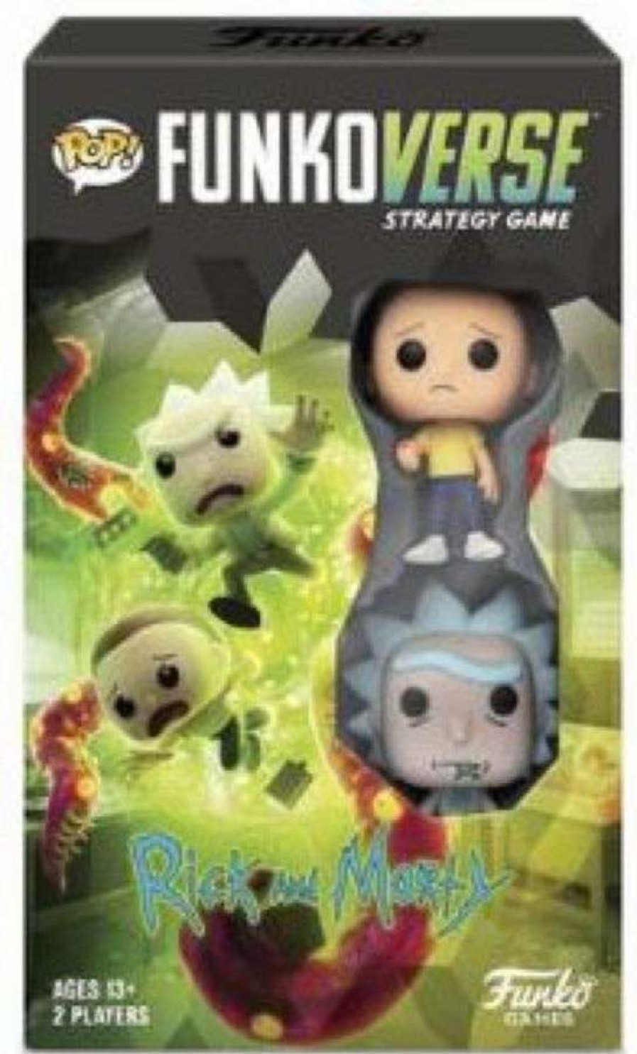 Board Games * | Fire Sale Funkoverserick & Morty 100 2Pack Expandalone Strategy Board Game