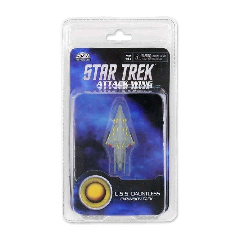 Miniatures Games * | Large Choice Star Trekattack Wing Wave 16 Uss Dauntless Expansion Pack