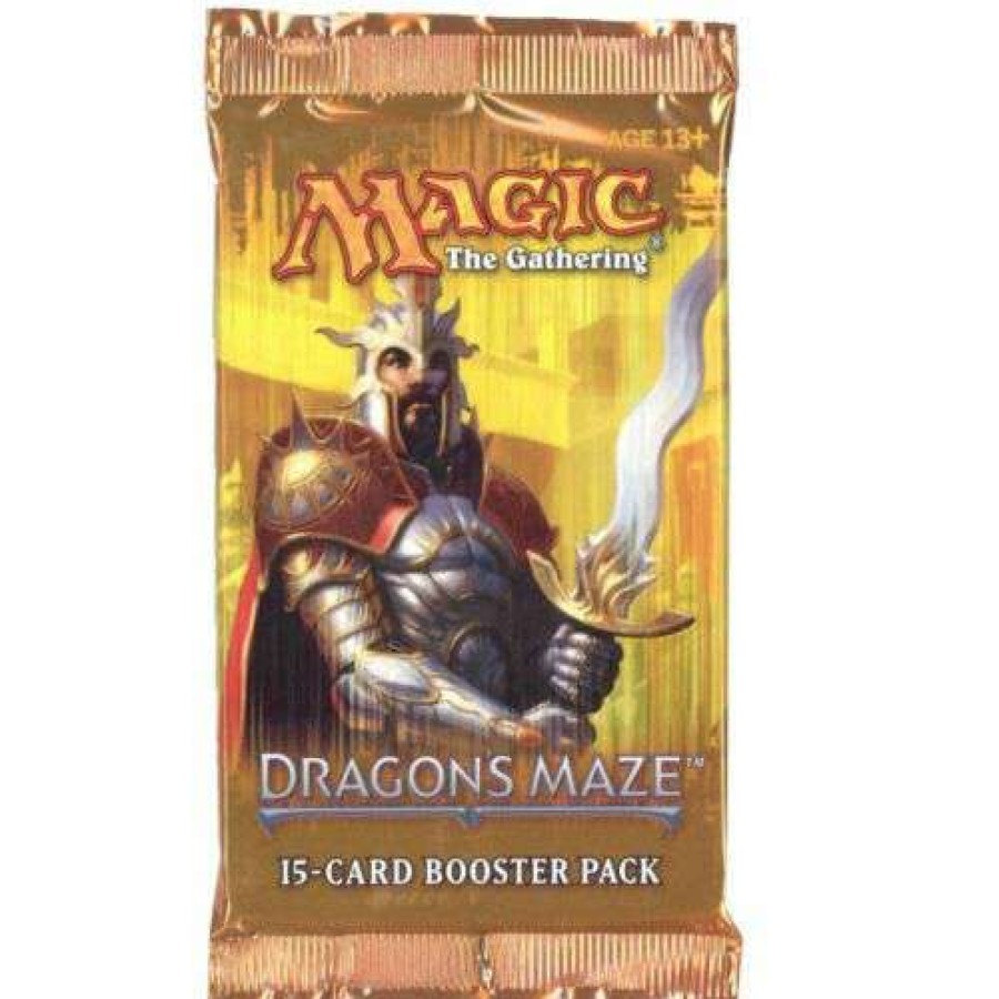 Card Games * | Online Store Magic The Gathering Cardsdragon'S Mazebooster Pack (15 Cards)New