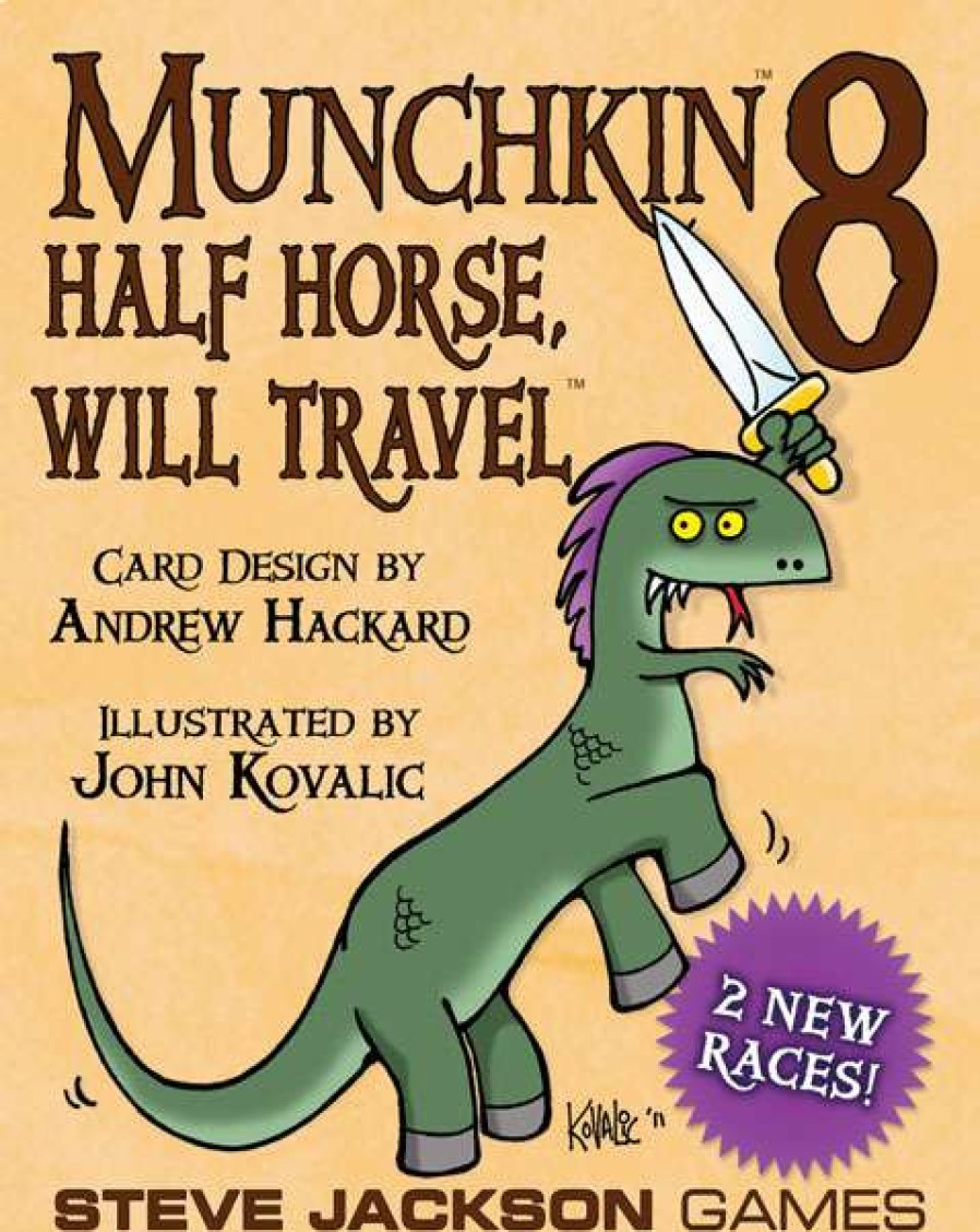 Card Games * | Exactly Discount Munchkinmunchkin 8 Half Horse Will Travel Expansion