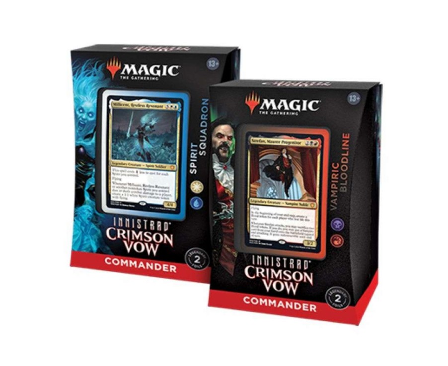 Magic The Gathering * | Large Choice Magic The Gatheringinnistrad Crimson Vow Commander Decks