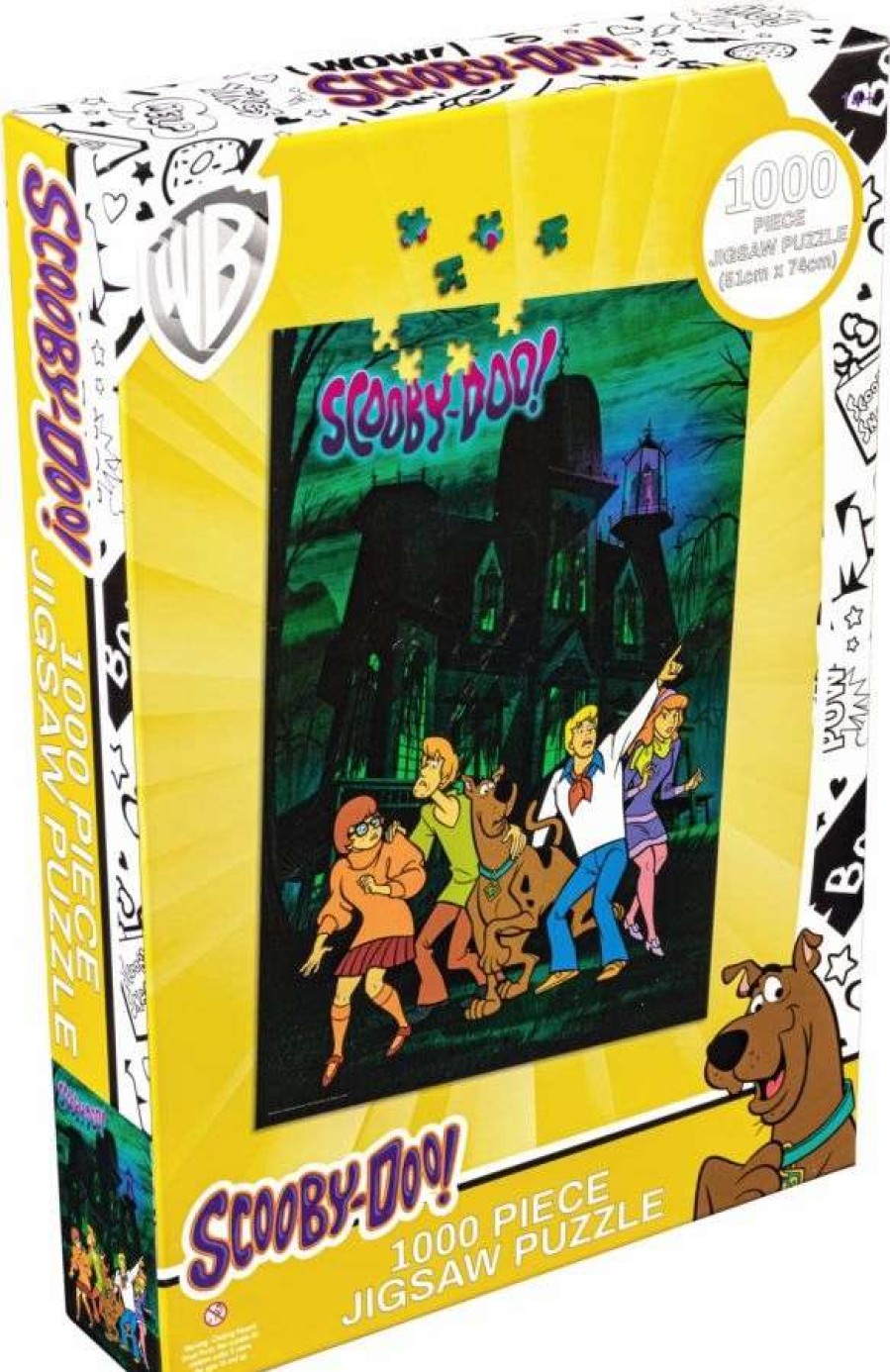 Puzzles * | Offering Discounts Scooby Doo1000 Piece Jigsaw Puzzle