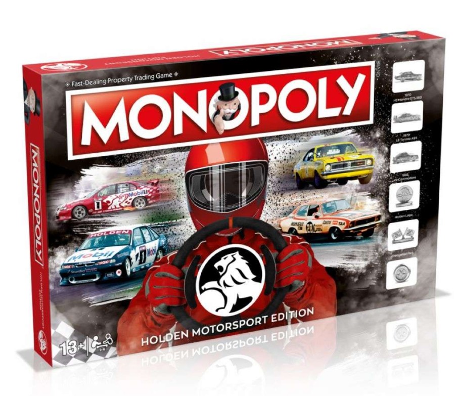 Board Games * | Opening Sales Monopolyholden Motorsport Edition