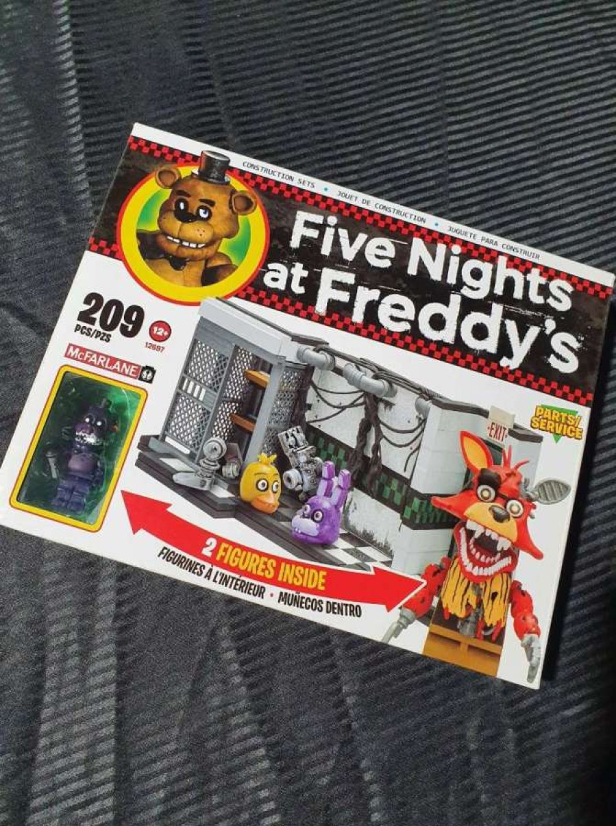 Board Games * | Great Reduction In Price Mcfarlane Five Nights At Freddy'S Parts/Service Exclusive 209 Piece Building Set