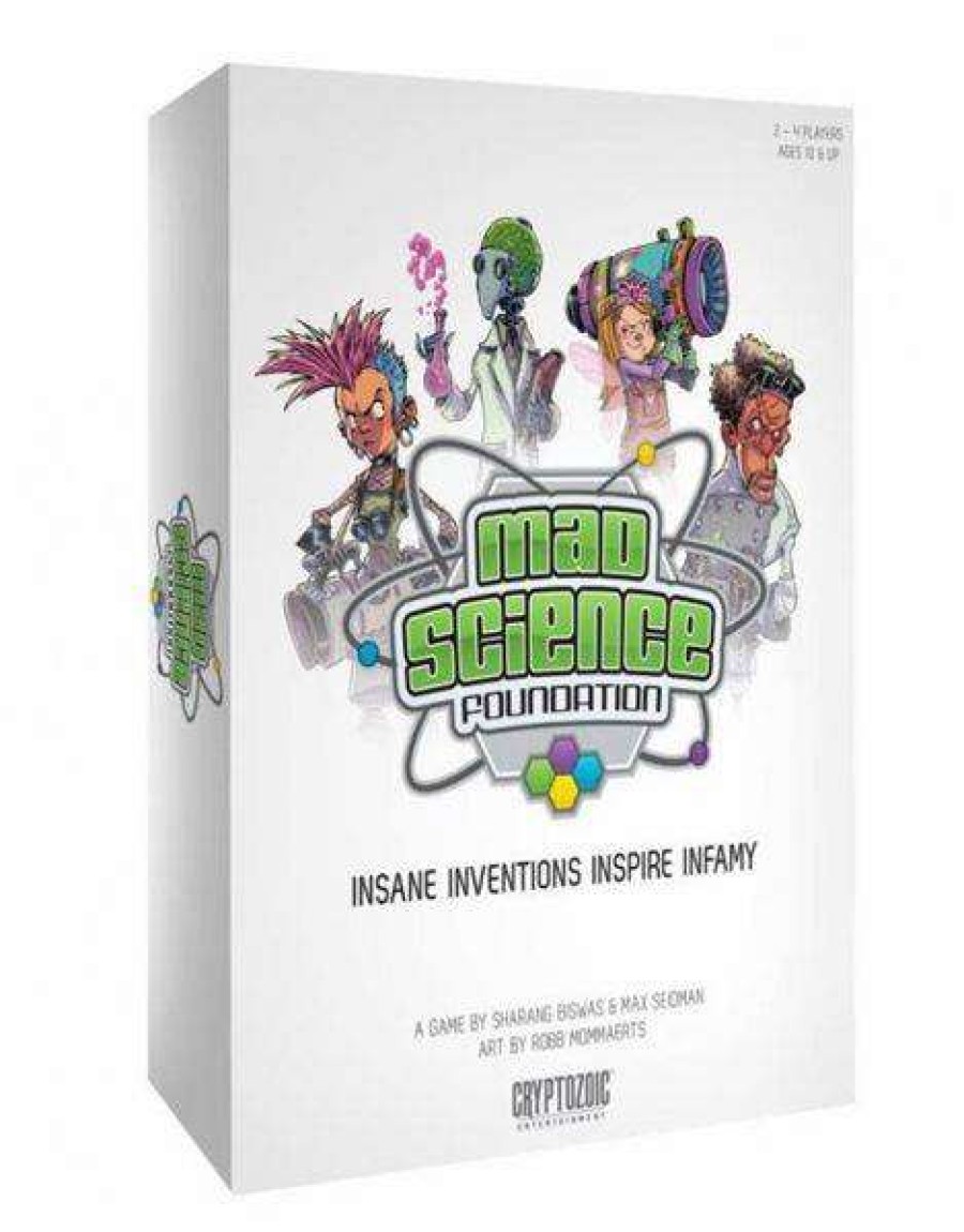 Board Games * | Sale Merchandise Mad Science Foundationboard Game